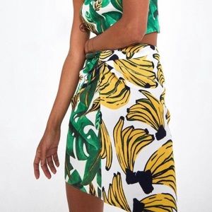 FARM Rio Amazonia Banana Skirt